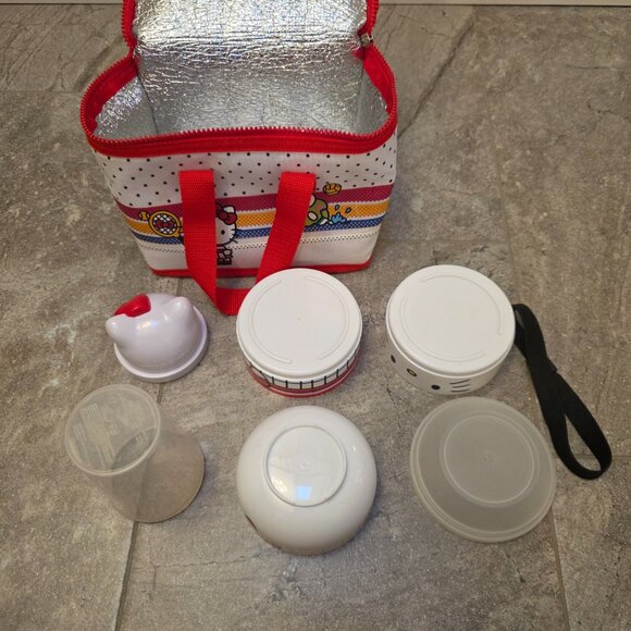 2019 Sanrio Hello Kitty Friends Insulated Lunch bag Cooler Tote Bag 8x5x6 cup - Picture 6 of 10